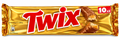 Twix Multipack – Tejcsokoládés, Karamellás Kekszszelet – 500 g (10×2 db)