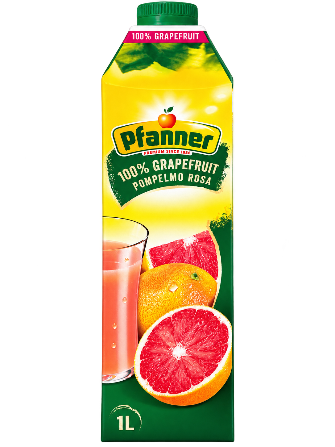 Pfanner 100% Grapefruit – 100%-os Rózsaszín Grapefruitlé – 1 L