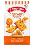 Campiello Cereabel Frutta – Narancsos és Kurkumás Gabonakeksz - 220 g
