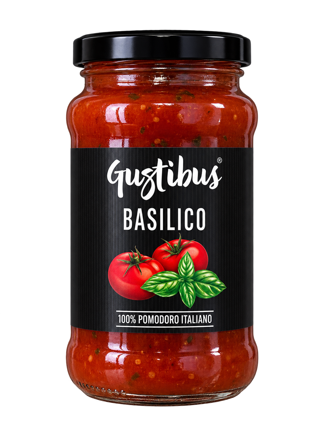Gustibus Bazsalikomos Paradicsomos Tésztaszósz – 400 g